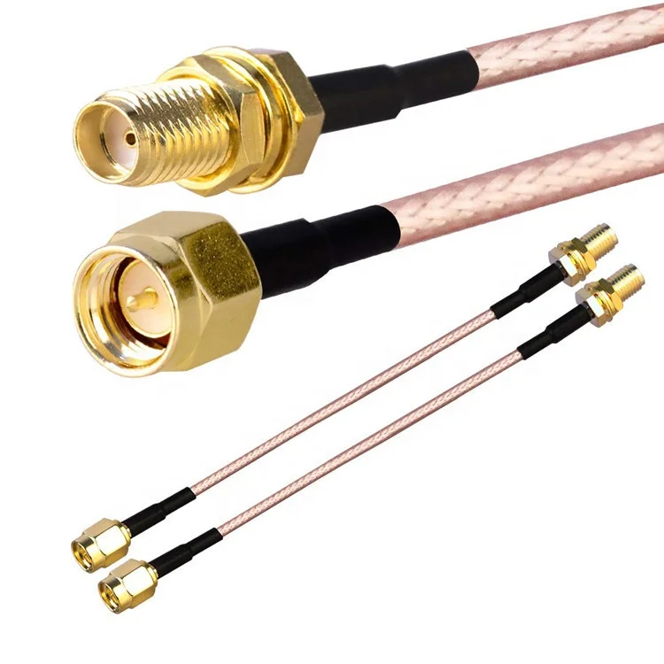 20cm Sma Female To Sma Male Rg178 Rg316 Hot Sales RF Jumper Cable SMA Male to Female Connector RG316 Cable