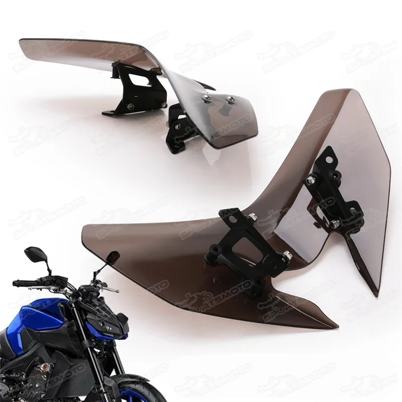 
 Ветрового стекла для FZ-09 MT-09 MT09 SP 2017 2018 2019 лобовое стекло паре-Бриз  