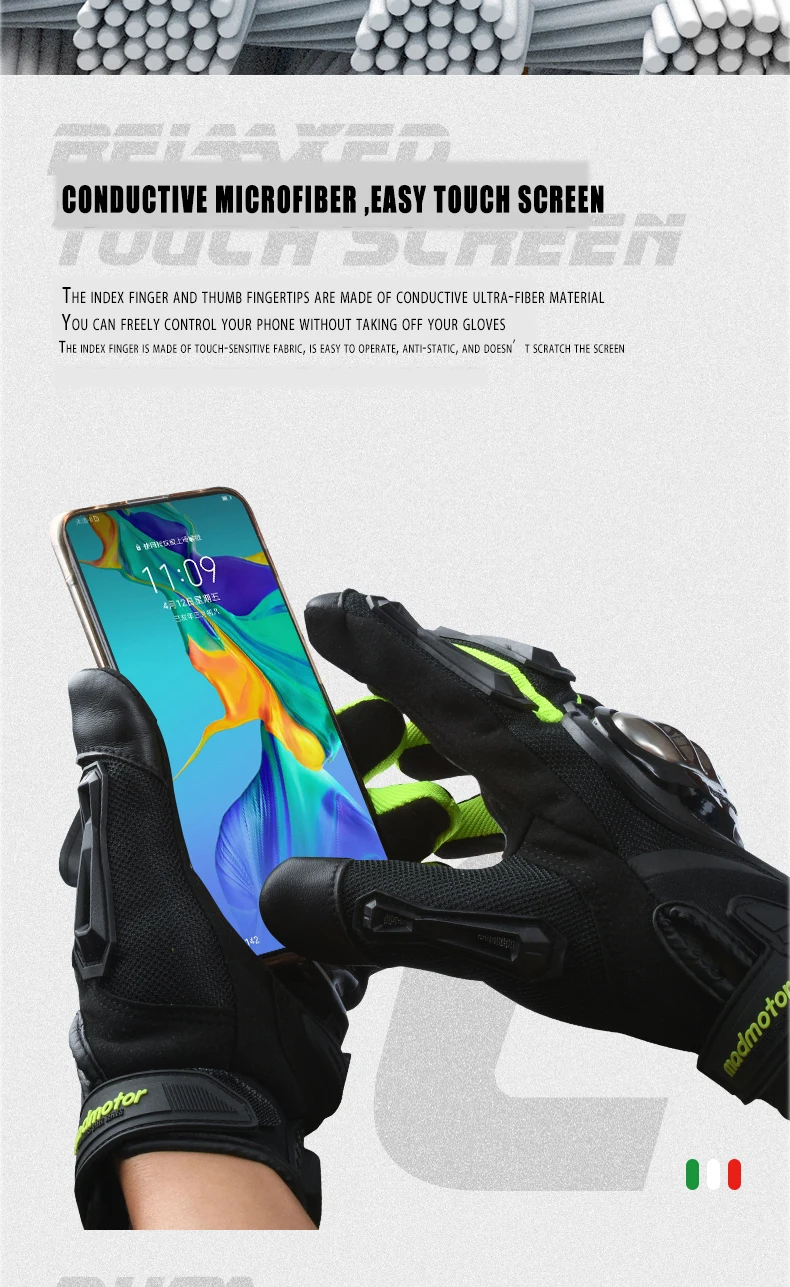 Stainless Steel Fist Surface Protective Shell Gloves Motorcycle Racing Knuckle Protect Motorbike Motocross Sports Gear gloves