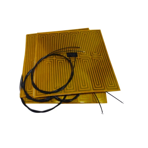 220V 12V Adhesive Polyimide Thin Film PI Heater Flexible Heating Pad