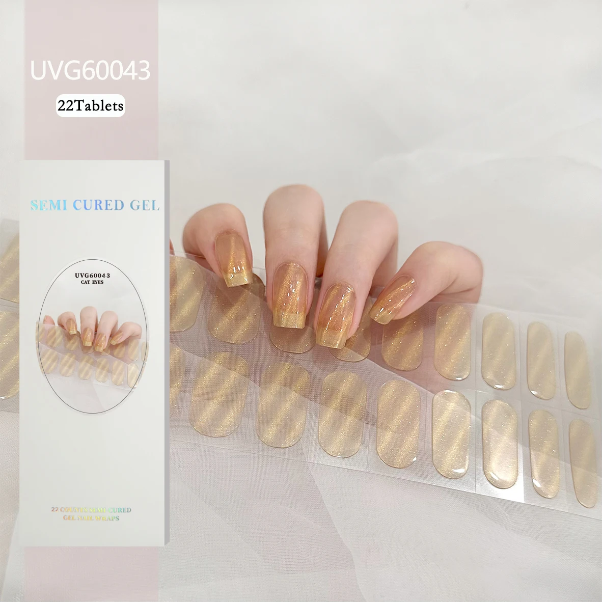 factory price gel nail wraps dnd solid color gel wraps Spring Design nail wraps DIY manicure under UV light