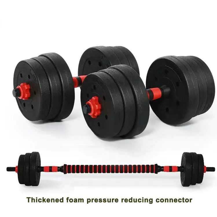 Wholesale 10kg-40kg Barbell Fitness Equipment For Men Cement Dumbbell