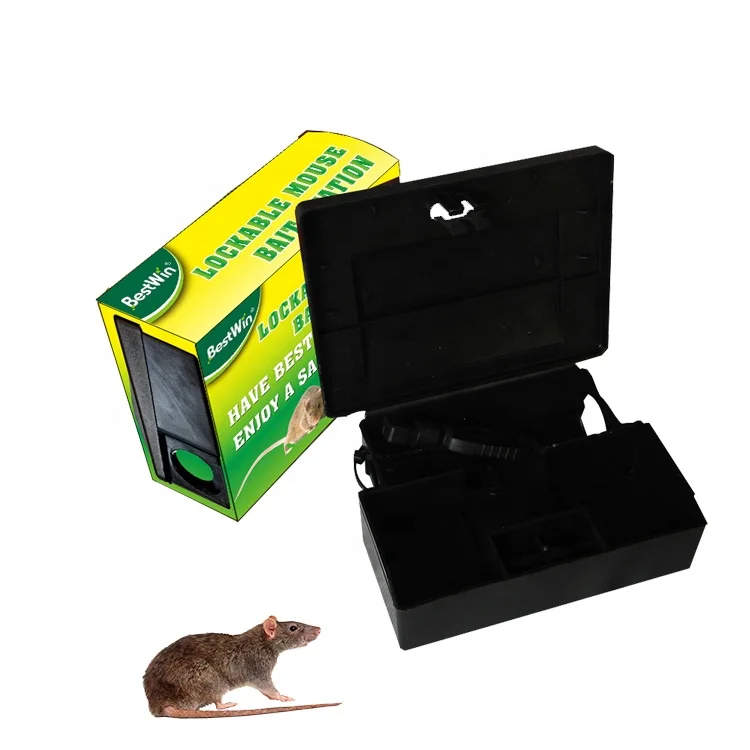 3 years quality guarantee bait station rat trapper