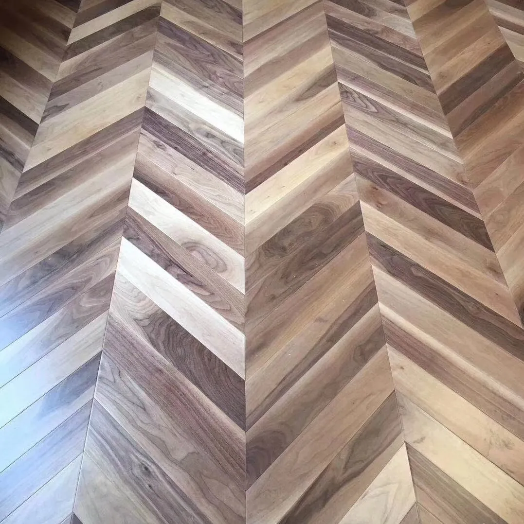 ABCD grade chevron parquet engineered wood flooring