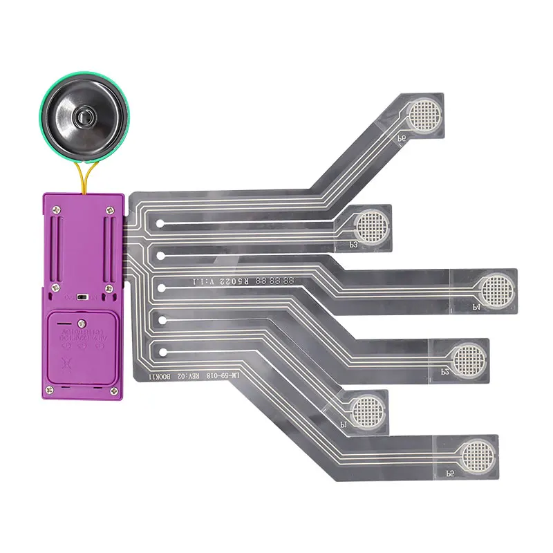 Light activated push button sound module curcuit music book sound module for book