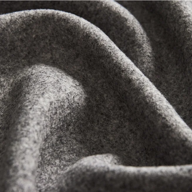 Cashmere Plain Pattern 100% Cashmere Wool Fabric For Upholstery And Furniture