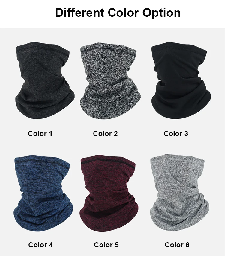 Winter Half Face Outdoor Cycling Facemask Neckerchief Motorcycle Bandana Cycling Fishing Skiing Face Mask