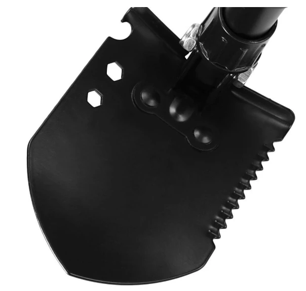 Multifunctional engineer shovel life shovel thickened double handle shovel