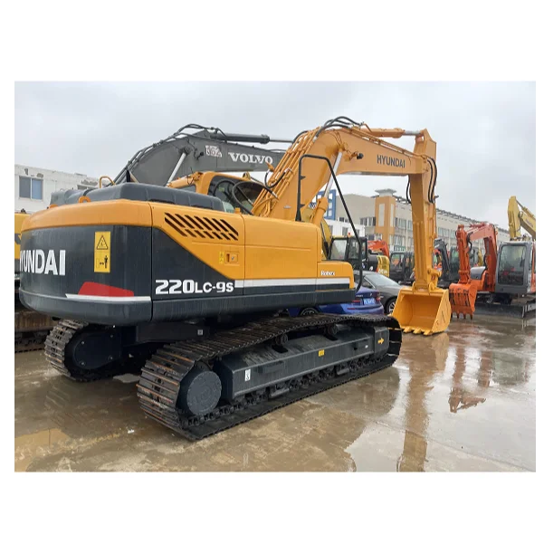 Hyundai Used 220LC-9S 20ton Crawler HYDRAULIC Excavator digger tractor for sale