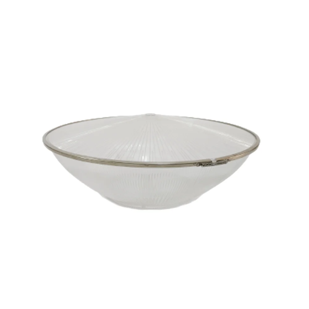 HONGMAO 16' 90degree hps high bay pc reflector 100w 150w 200w ufo high bay acrylic lamp shade with bottom cover