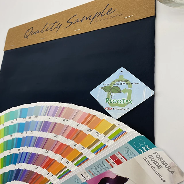 
100% Recycled Polyester Fabric 190T Taffeta Used For Linng 