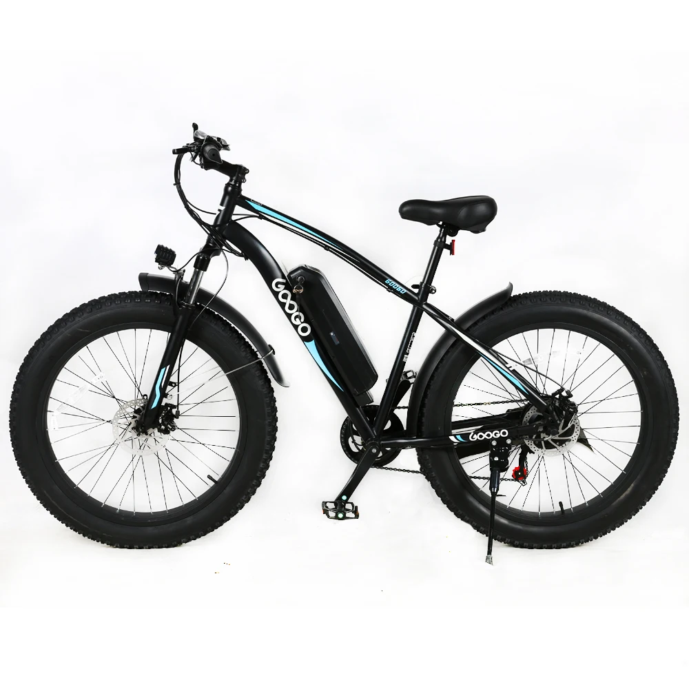 Factory direct supply snow e-bike 26*4.0 FatTire EBIKE 350W fat wheel electric MTB bike 26 inch mountain eBike