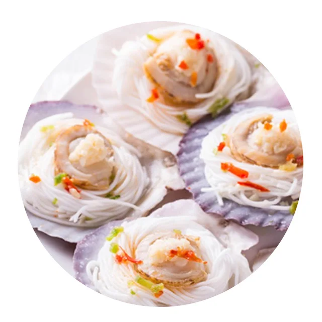 Fresh Material Frozen Half Shell Sea Scallop With Good Price