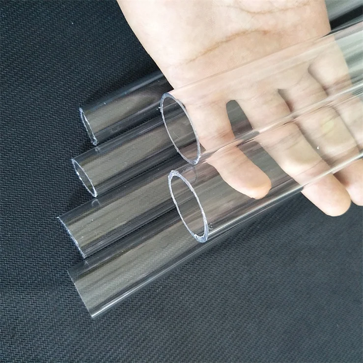 Wholesale Oem Customized frosted acrylic tube diffuse plexiglass pmma acrylic tube acrylic tubing 1000mm aquarium