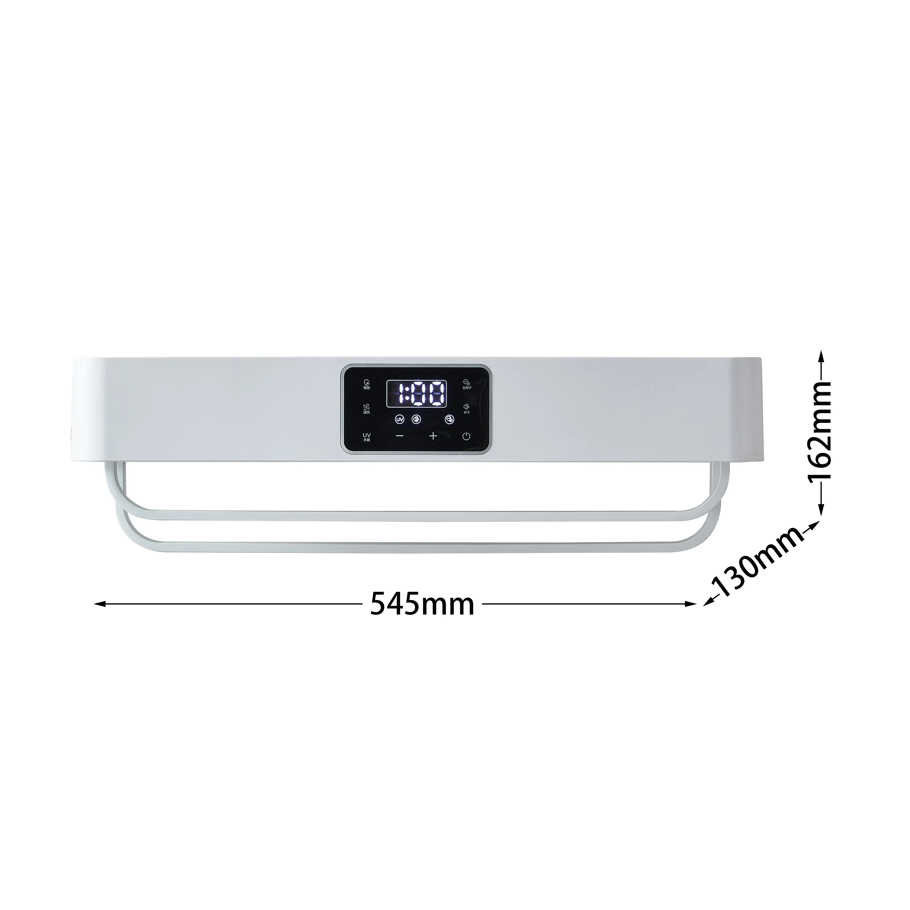 Smart Warmer Electric Towel Racks Hanger Bathroom Rack Towel Warmer Wall Mounted Shelf UV Towel Dryer