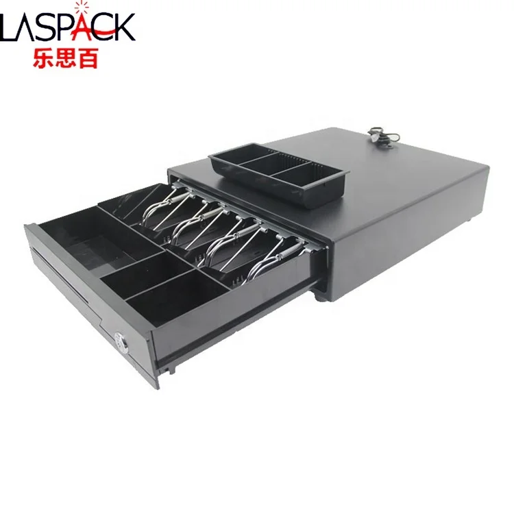 Cheap Cash Drawer Box in POS Systems 12V, High Quality Supermarket Cash Lock Box Drawer for sale