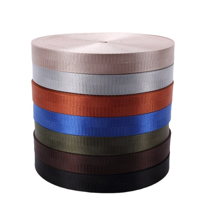 New style hot selling herringbone webbing imitation nylon polyester tape