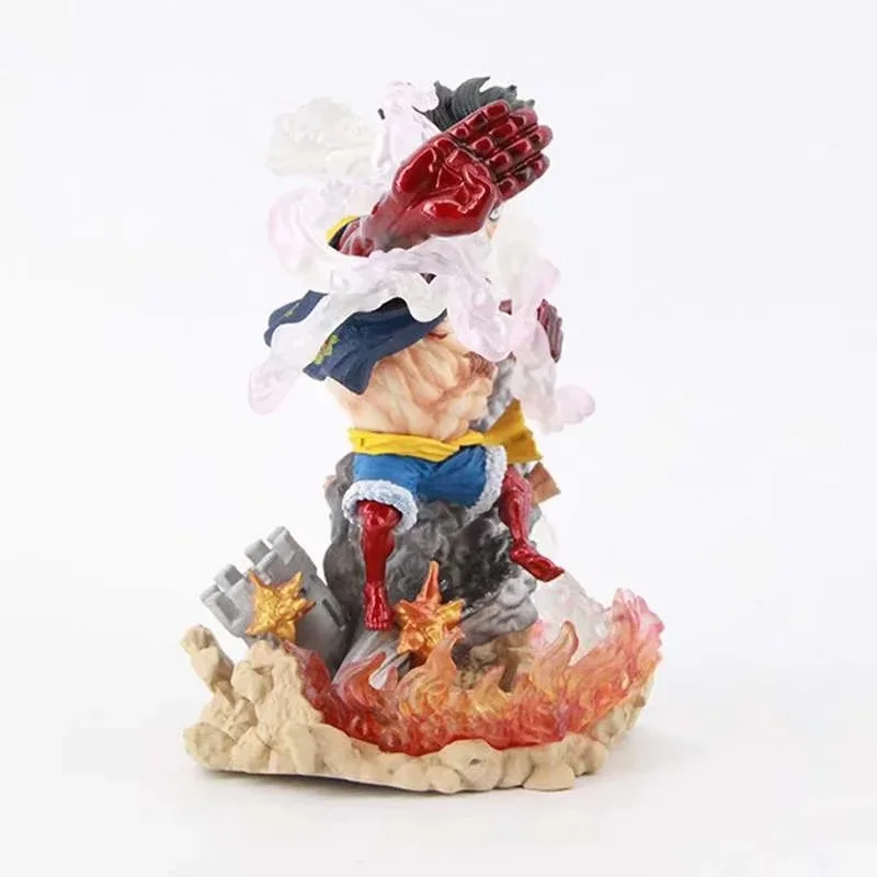 14cm anime one piece G5 Ape King Gun Fourth Gear monkey D luffy action figure PVC model toy for gifts