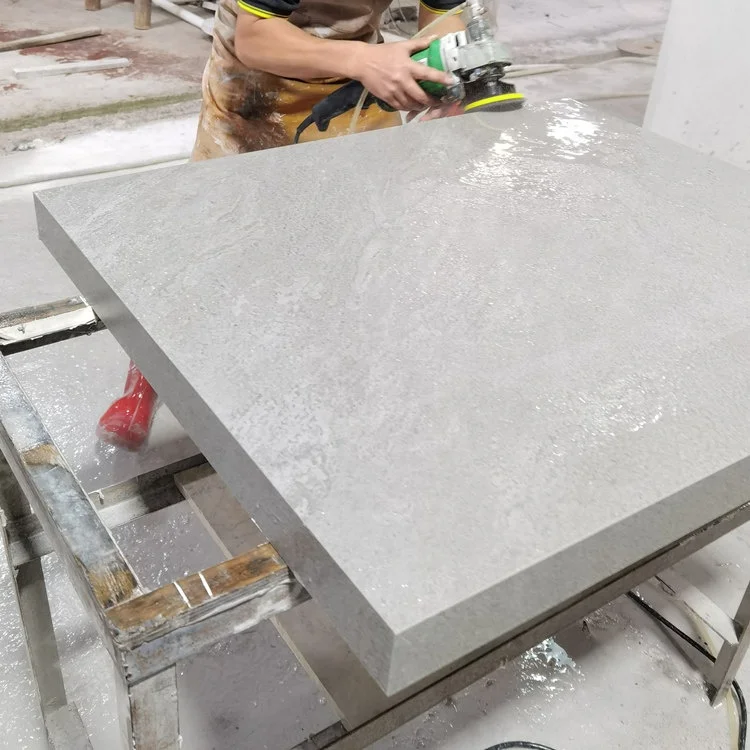 Hot Sale Matte Marble Porcelain Slabs Sintered Stone Sink Top Countertop