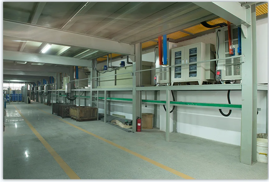 25 years automatic metal surface treatment plating line rack hanging electroplating equipment for environment protection