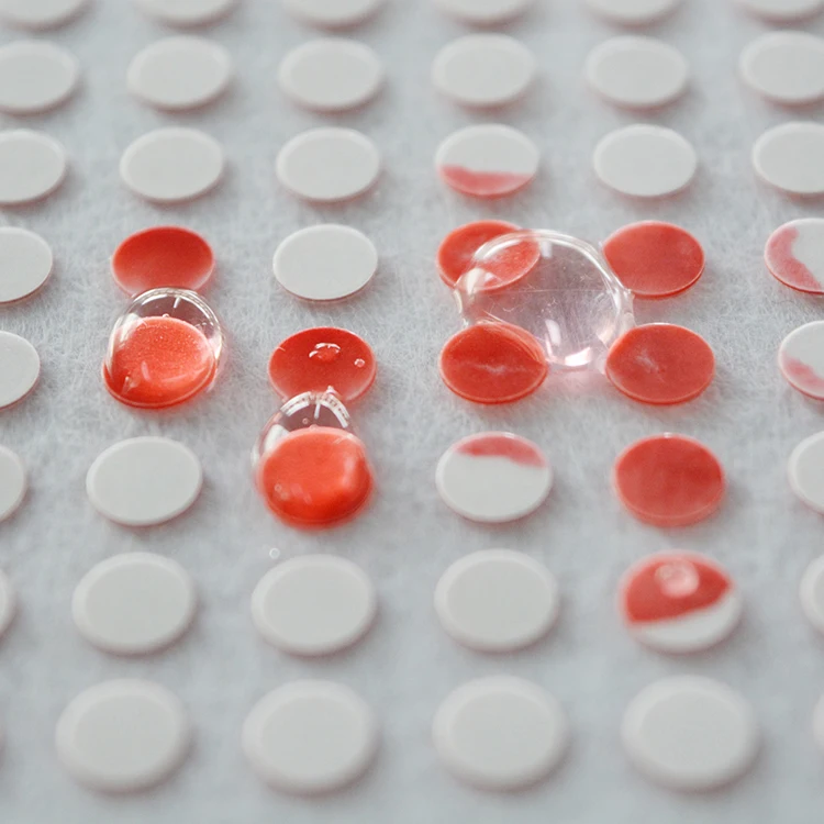 Custom Color Changing Water Sensitive Label Sticker Touch Water Turn Red Security Water Indicator Color Change Sticker