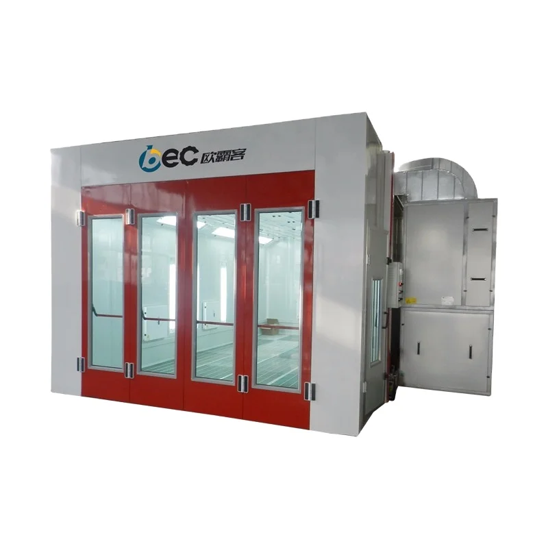 Quality spray booths with High efficiency spray paint oven Dust-free environment for paint job oven paint line for garage