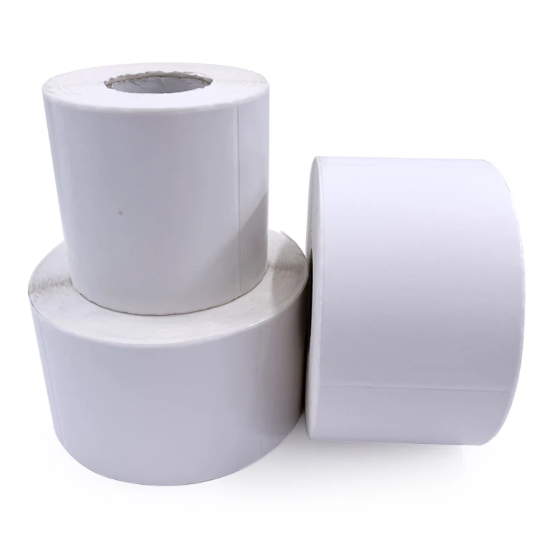 Fanfold Roll Label Custom Logo Label Printer 4x6 Thermal Shipping Label Logistics Stickers