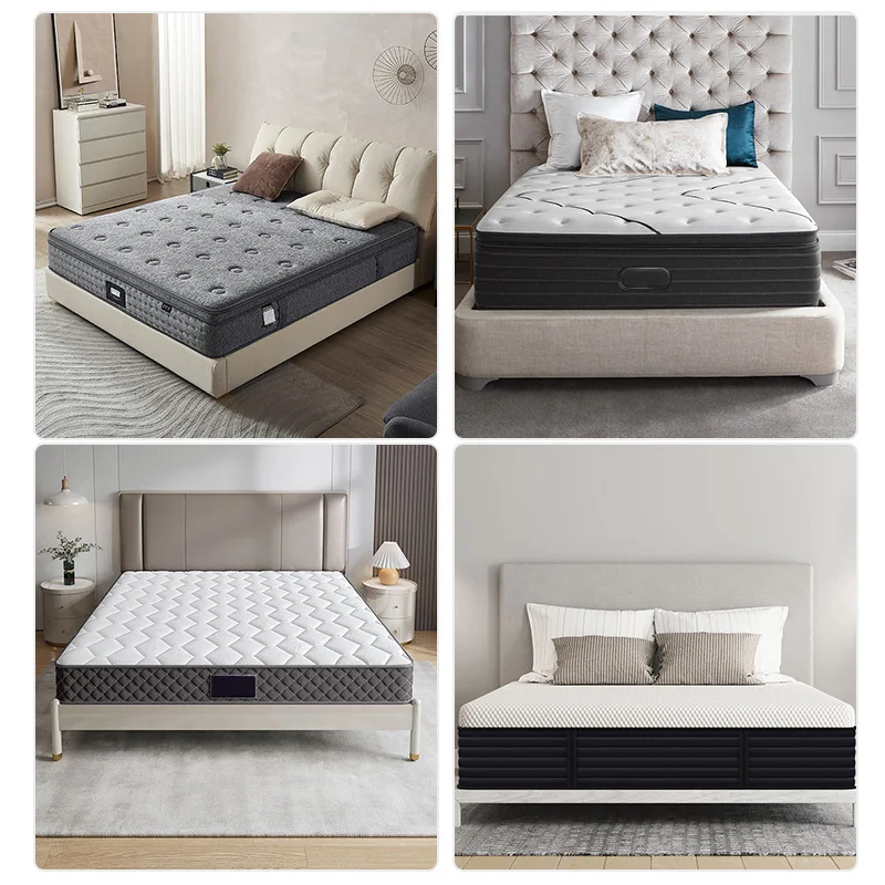 Queen Mattress Full Size Orthopedic In Box Bedroom 180*200*20cm Compressed Rolled Up Vacuum Compress Mattress