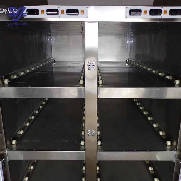 YUSHUODA stainless steel 6 bodies mortuary corpse refrigerator and freezer