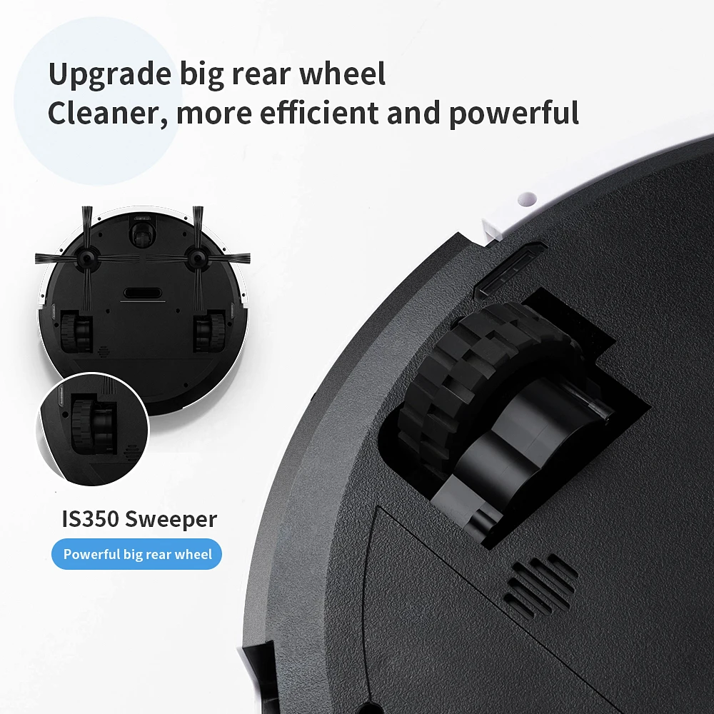 Small MOQ Customized Vacuum Robotic Cleaner APP and Voice Remote Control Automatic Sweeping Robots 1500Pa Auto Vacuum Cleaner