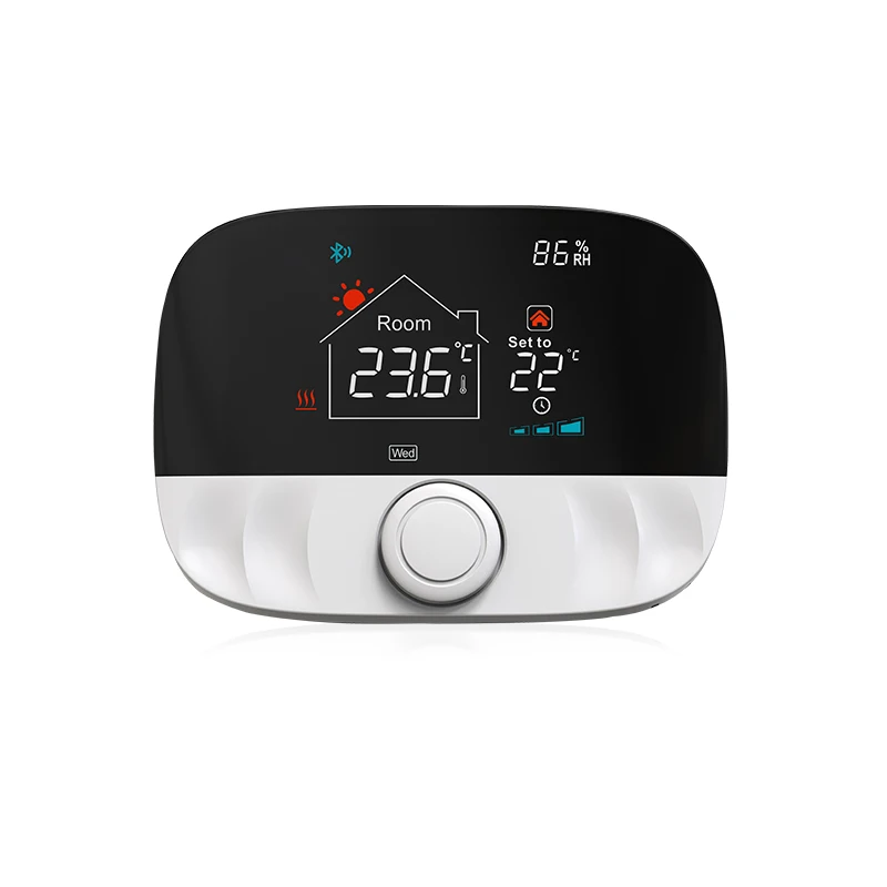 Glomarket RF Wifi Wireless Floor Water Gas Boiler Heating Room Thermostat Knob Switch Digital Thermostat