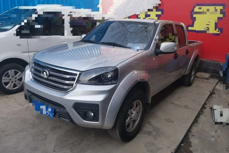 Great Wall Fengjun 5 2.0T diesel 4x2 double row used pickup truck for sale