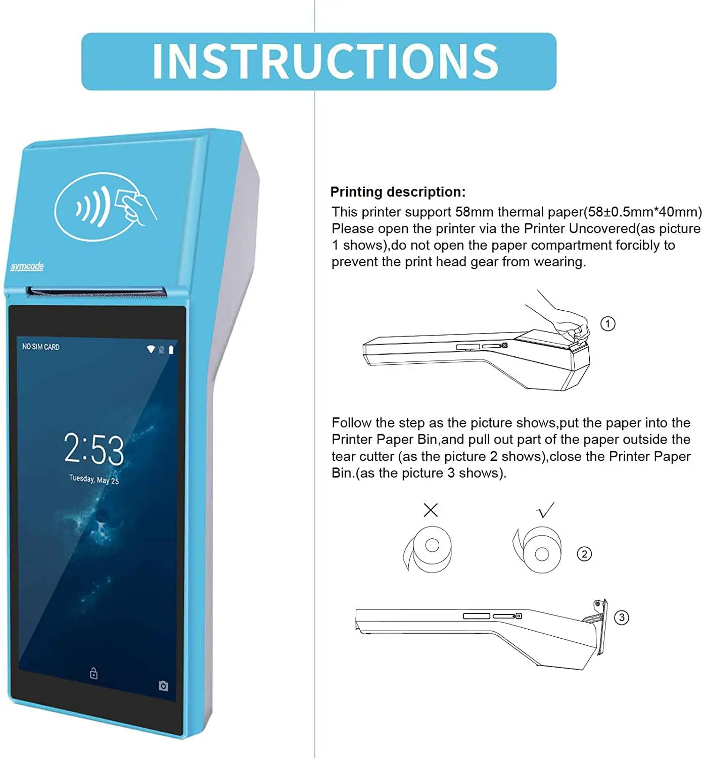 Barway Pos System For Sale Terminal With Android Pos Barcode Scanner for the Best Price