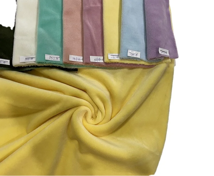 minky dot fabric super soft tricot fabric for baby blanket