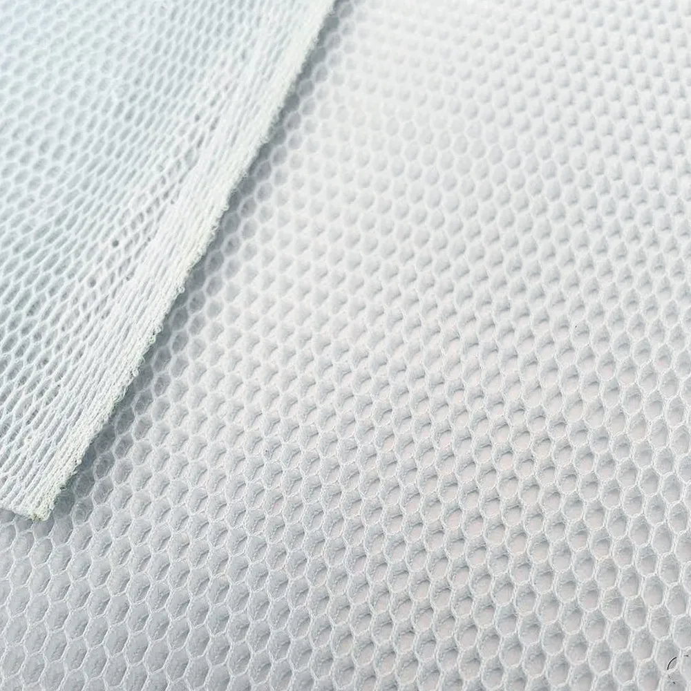 220gsm 100% Polyester Fabric Recycled Honeycomb 3D Air Mesh Fabrics For Clothes