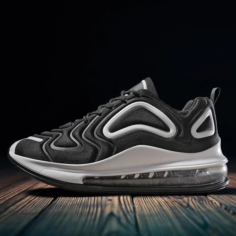 Hot Sale Air Fly Knit Max Platform Large Size Cushion Chunky Sneakers Causal Shoes for Men and Women