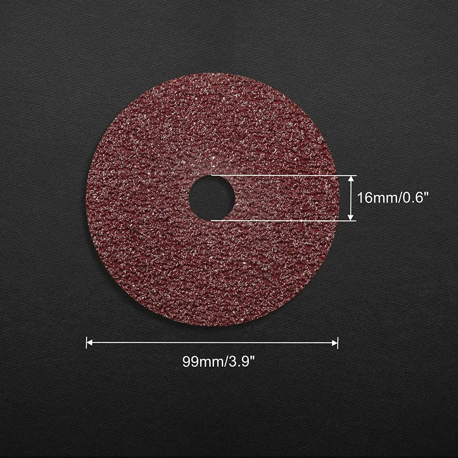 PEX Free Sample Abrasive Aluminum Oxide Resin Fiber Disc Sanding Disc for metal polishing