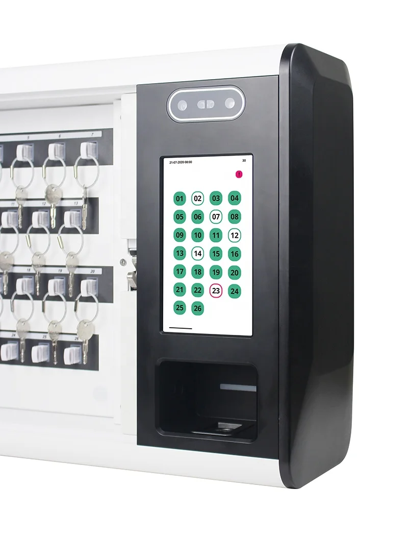 24/7 support smart key storage box and lock cabinet with mobile phone and web control