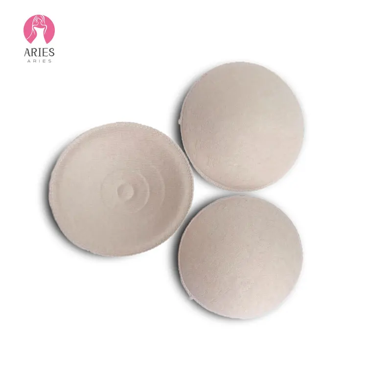 
RD02-02 Amazon hot selling bamboo waterproof reusable washable nursing breast pads 