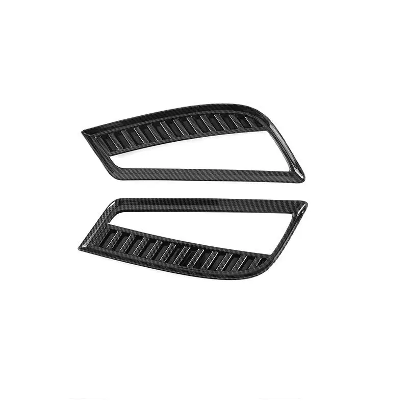 Hot Sale ABS Carbon Fiber Sheet Exterior Decoration Trim Kit Full Set For BYD Dolphin Front Fog Light Cover Rear Fog Light Cover
