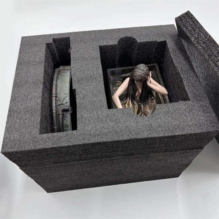 EPE EVA foam inlay shipping packing storage beautiful girl toy display soccer sexy anime action figure box foam insert
