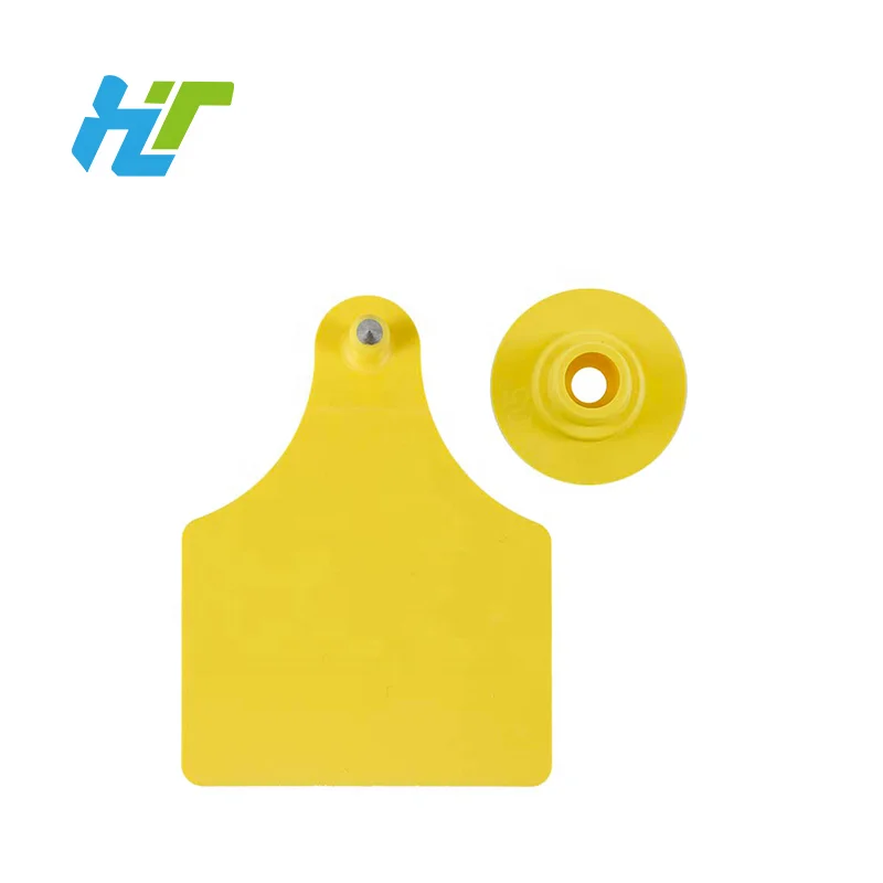 Laser Printing TPU Animal Tracking Cow Goat Cattle Sheep TPU Ear RFID Tag