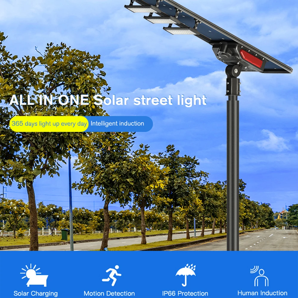 Outdoor Waterproof And Rainproof Solar 80W 110W 120W Led Street Light