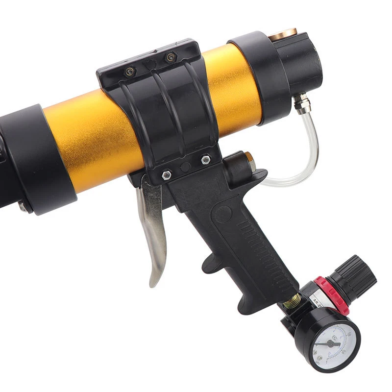 Pneumatic 50ml Air Dispensing Cartridge Gun for 1: 1 AB Plastic Tube