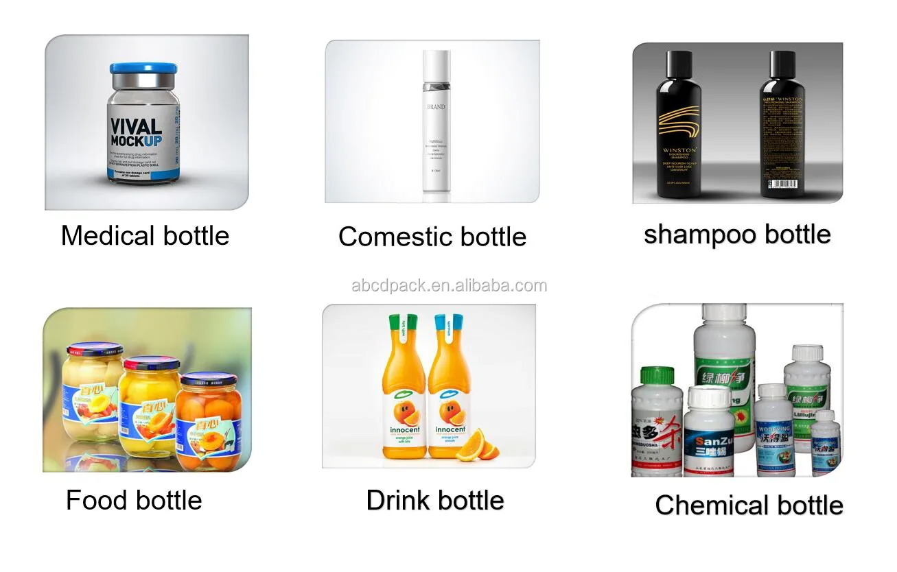 Automatic Water Wine Round Small Bottle Jars Tin Can Sticker Labeling Machine Vial Cosmetic Can Sauce Bottle Labeler