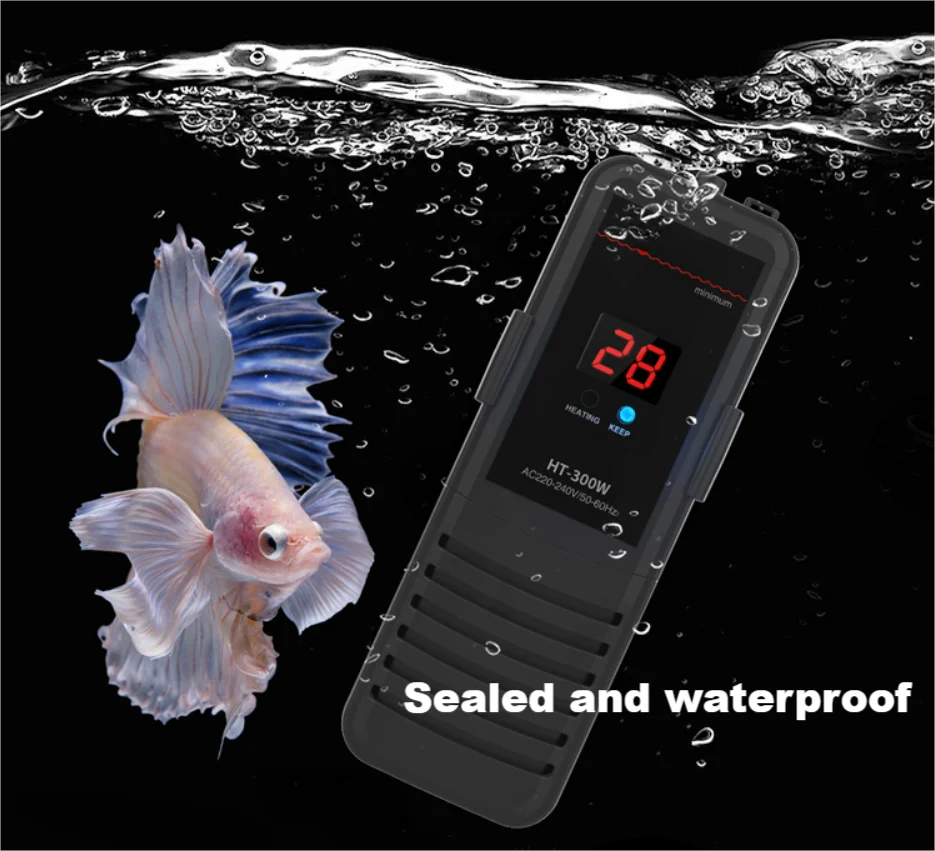 New Design Selling Best Mini Aquarium Heater Fish Tank Submersible Heater With digital display Fish Tank Heater