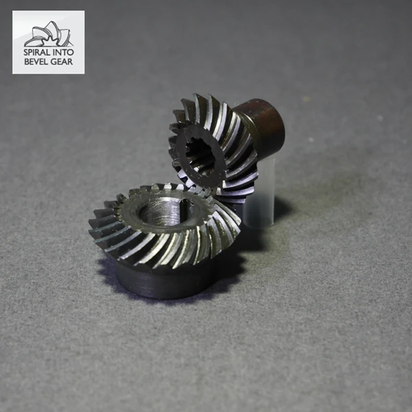 spiral bevel gear crown and pinion gear