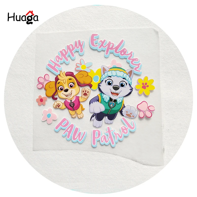 Huaga оптовая продажа тепловая бумага для футболок струйная печать пользовательский тепловой логотип