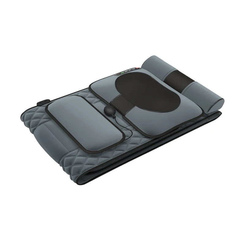 Electric Massage Mattress Air Pad Infrared Roller Electric Full Body Airbag Vibration Stretching Pressure Massage Mat