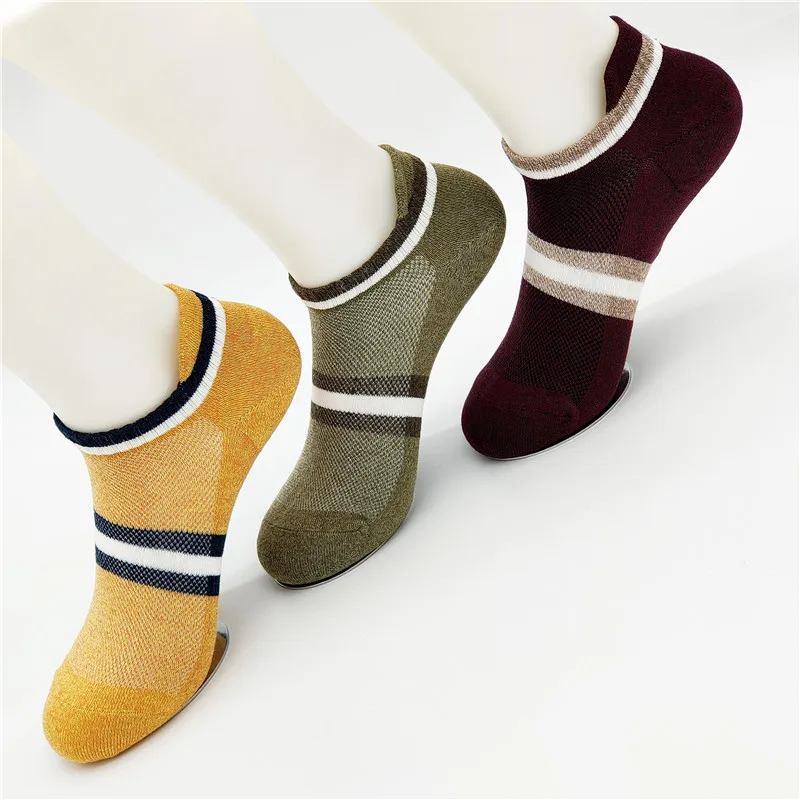 
2021 Luxury Customised Logo Printed Trending Sports Yoga Low Socks Cotton 